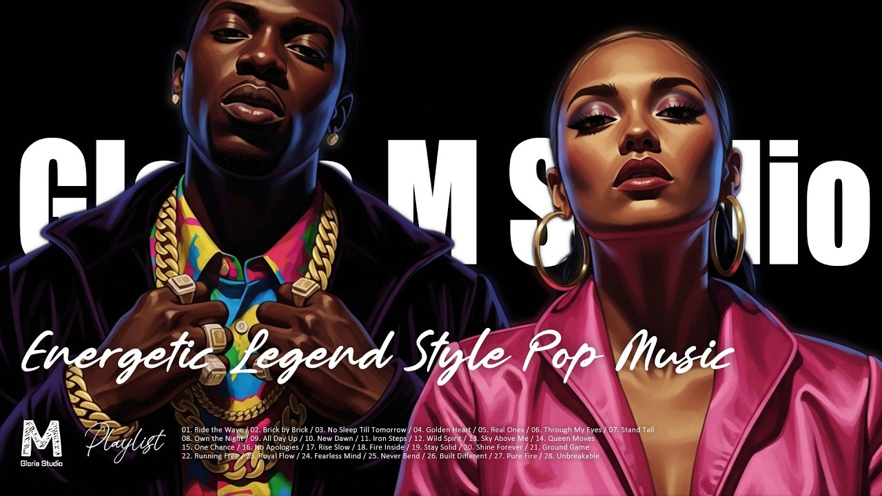 [Energetic Legend Style Pop Music Playlist] Music that will make you great. | Gloria M Studio