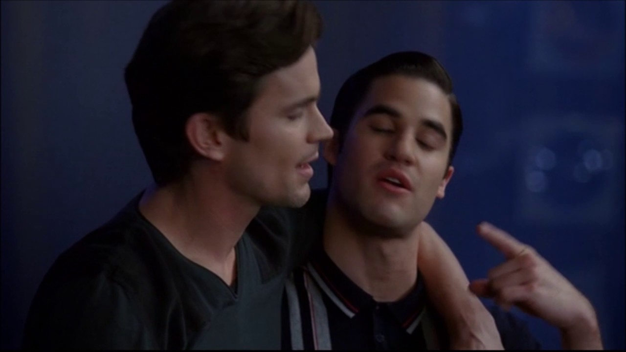 Glee - Cooper and Blaine talk things out 3x15