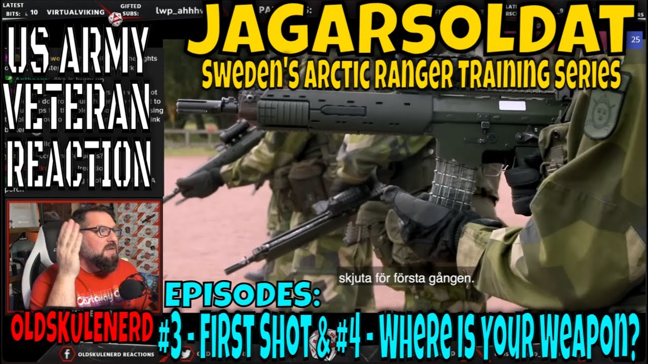 Jägarsoldat #3 - First Shot & #4 - Where Is Your Weapon? | Sweden's Arctic Ranger Training Series