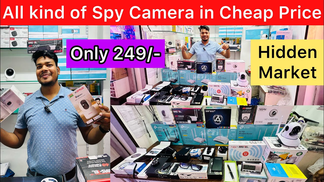 spy camera in kolkata | Best CCTV Camera Market | Kolkata Hidden Camera Shop | Only 249/- | Cheap