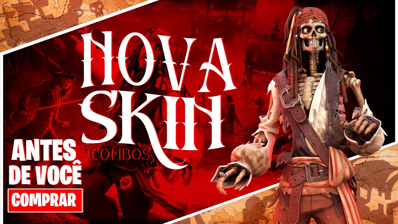VEJA ANTES DE LIBERAR O JACK SPARROW NO FORTNITE