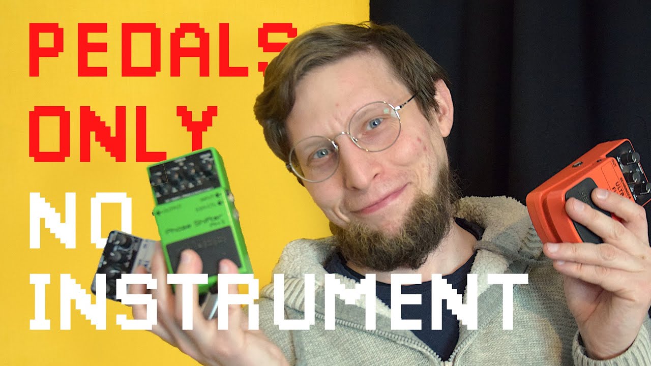Making music with pedals only! / No Input techniques tutorial