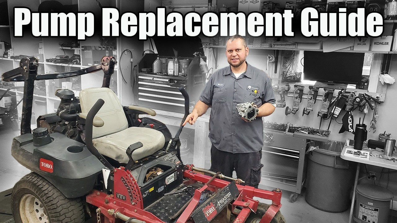 Toro Or Exmark Zero Turn Drive Issues? Full Hydro Pump Replacement Guide To Fix Lazer Z Or Z Master