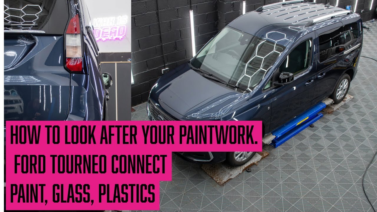 This Is How You Ceramic Coat a Ford Tourneo Connect | 5-Year Wax Is Dead  on Paint, Glass & Plastics