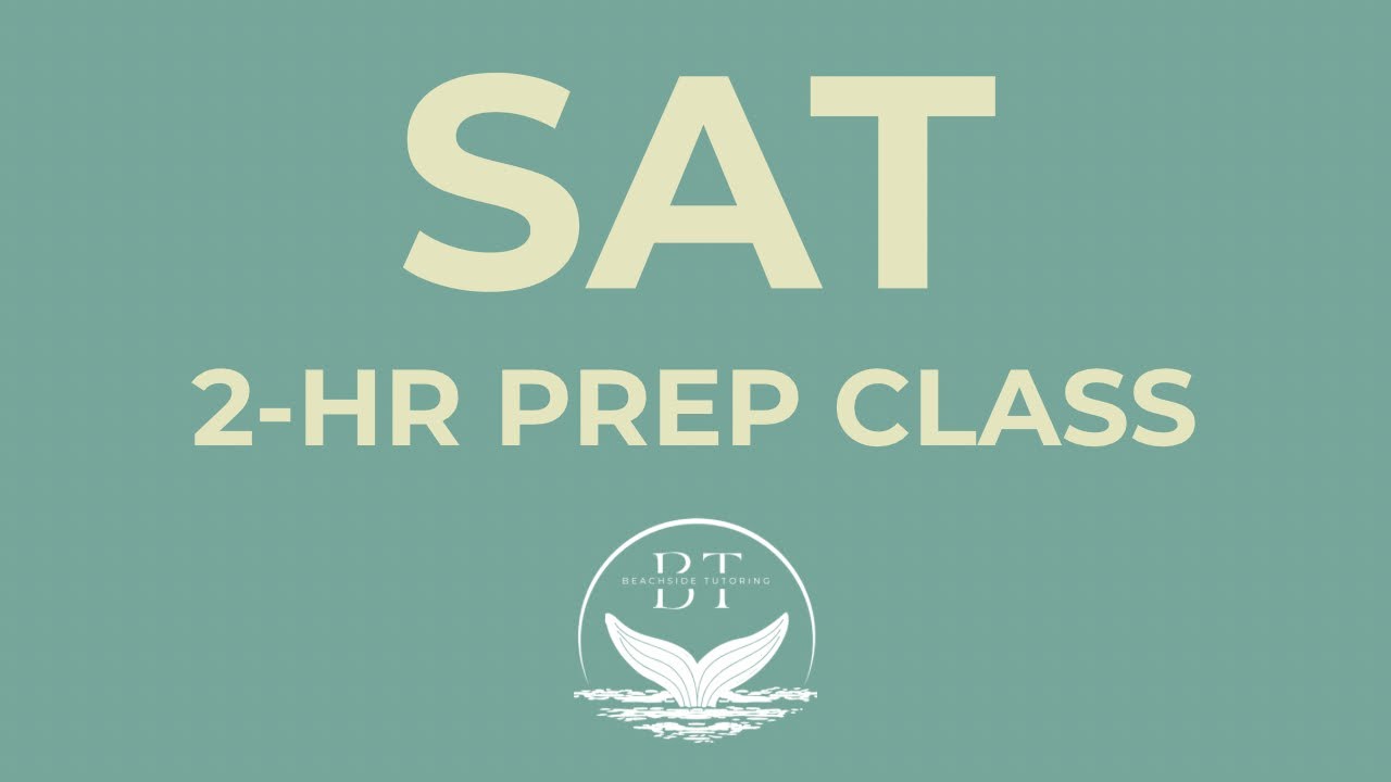 LIVE SAT Prep Class | All Topics | 2-Hour Crash Course