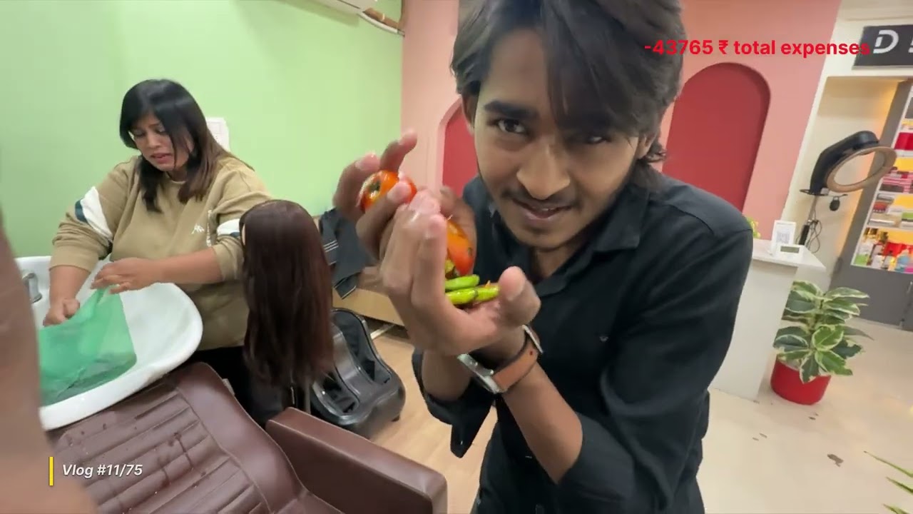 Vlog #11/75 | Real Client at Academy 😮 | Sakhi Manch Offer | Haircut Practice | Nagpur