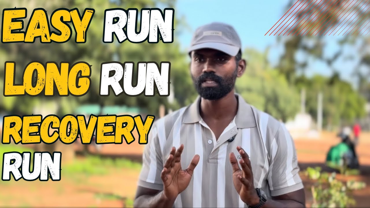 Difference between Easy run - Long Run and Recovery Run 🏃 trianing for a marathon 🏃‍♂️