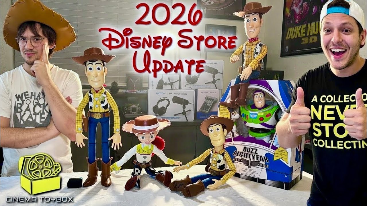 История игрушек Disney Store 2024/2025: обновлённые новые и улучшенные игрушки | Распаковка и обзор