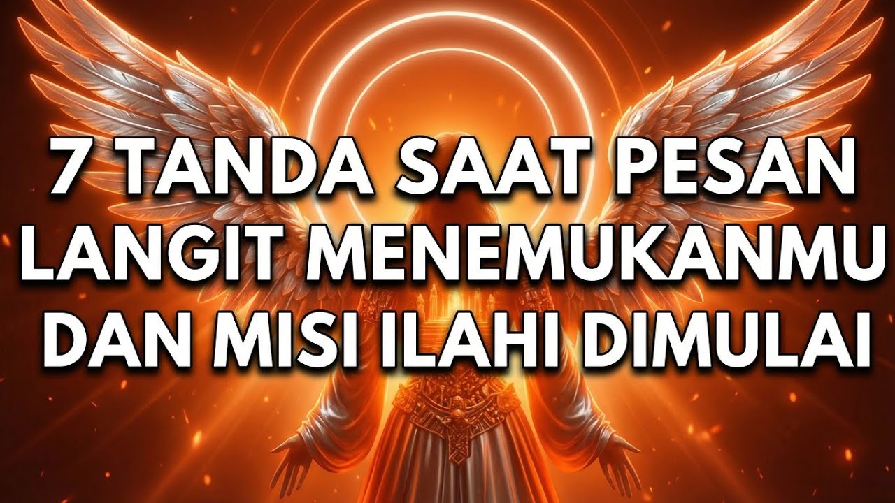 JIWA TERPILIH ✨ 7 Tanda Saat Pesan Langit Menemukanmu dan Misi Ilahimu Dimulai...