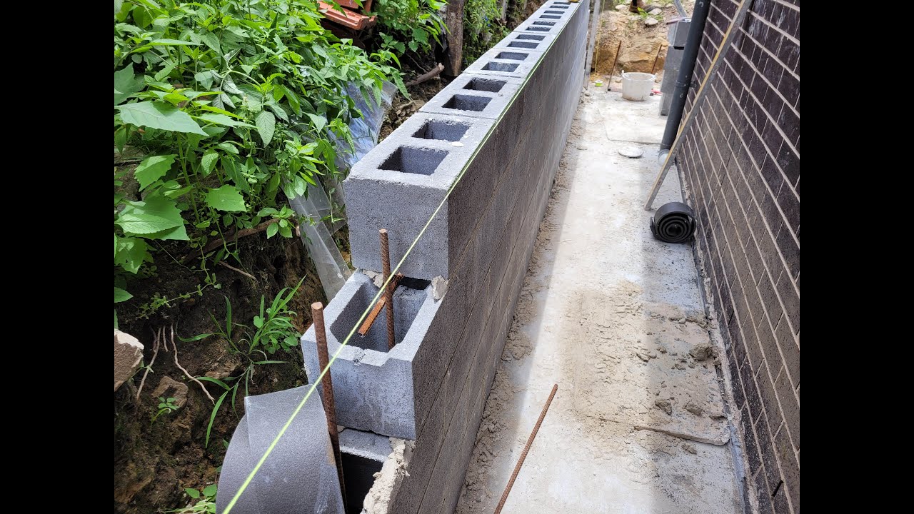 Besser Block Retaining wall - part 02, landscape design retaining wall, retaining wall structure