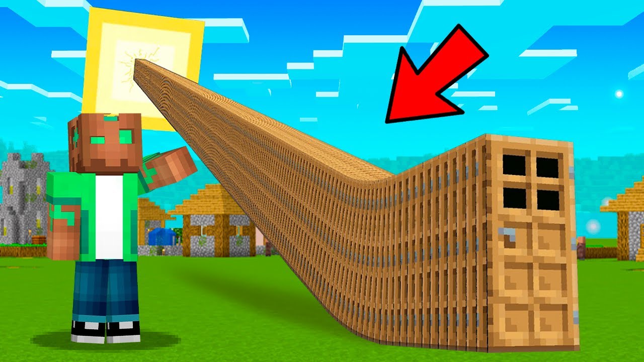 Encontré la PUERTA Más LARGA Hasta el SOL en Minecraft!