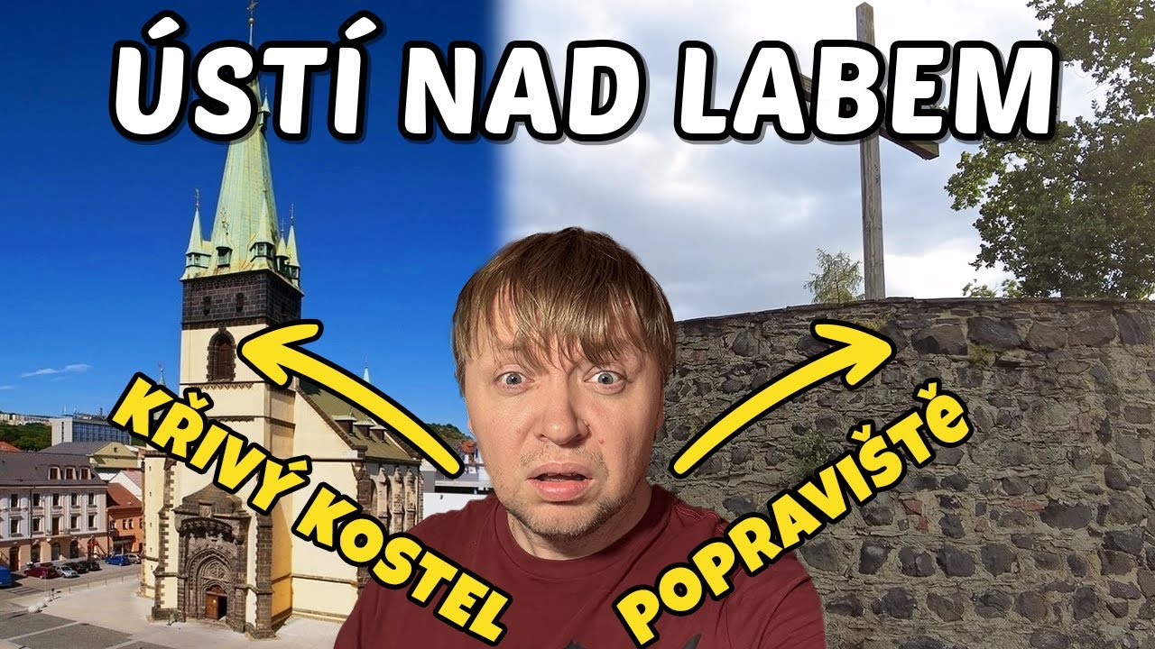 ÚSTÍ NAD LABEM NENÍ NUDA! | Křivý kostel😮 hrad Střekov🏰 a nejlepší VYHLÍDKY!
