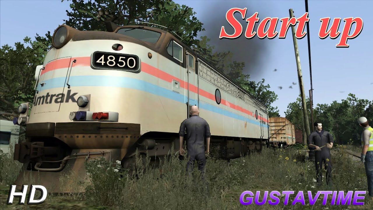 FL9 Amtrak Abandoned Start up