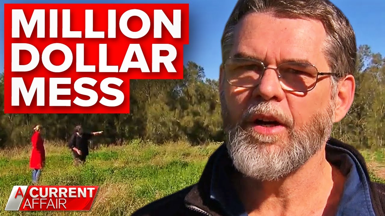 Landfill used in property's flood mound contaminated with asbestos | A Current Affair