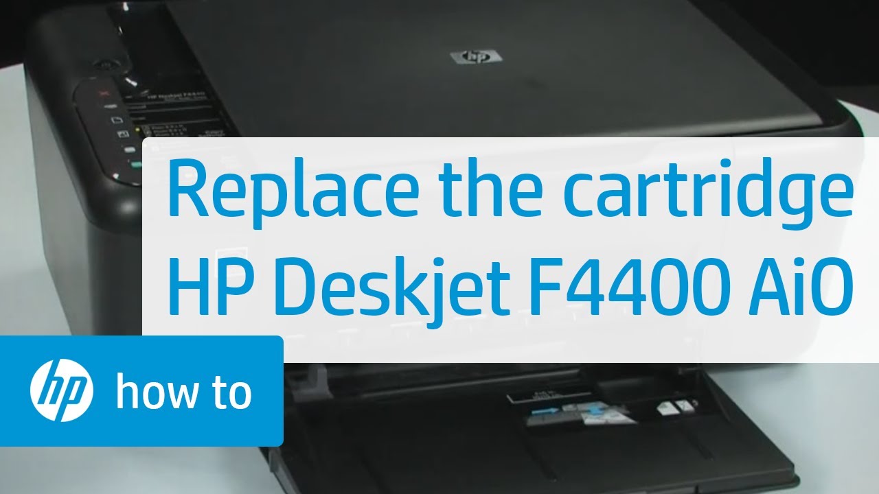 Replace the Cartridge | HP Deskjet F4400 All-in-One Printer | HP