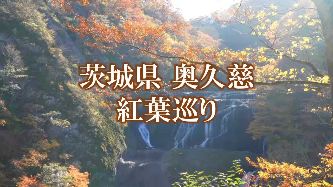 茨城県 奥久慈 紅葉巡り／Autumn Foliage Tour in Oku-Kuji, Ibaraki Prefecture