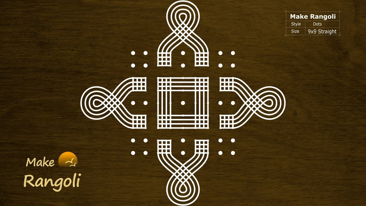 Beautiful Padi Kolam with Lotus | Margazhi Kolam | Make Rangoli