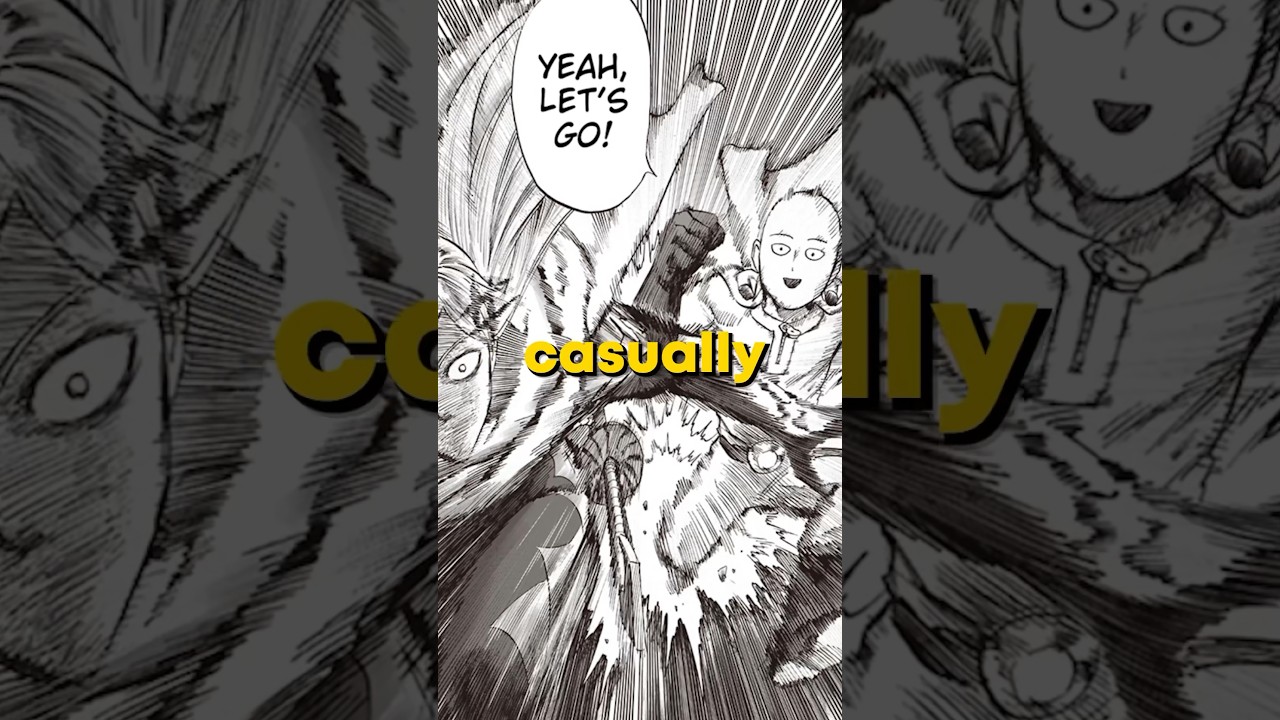 SaItama EMBARRASSES The Fastest Hero in a Race 🫣 #animeanxiety #onepunchman #animecharacter