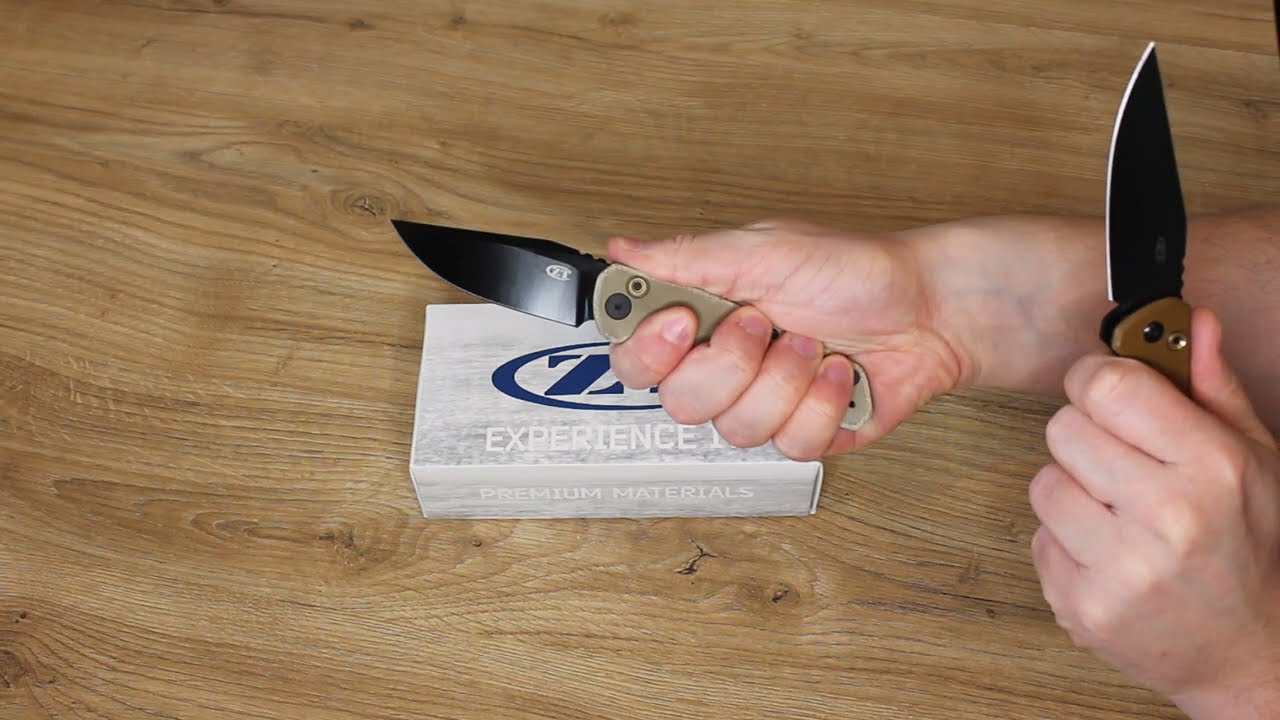 Switchblade knife ZT 0512 Auto - review