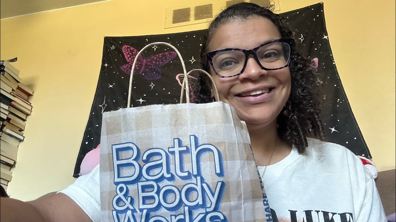 ASMR Shopping Haul(Bath&Body Works 7) *lofi* *tingles* *soft-spoken* *soaps* *tapping* *scratching*
