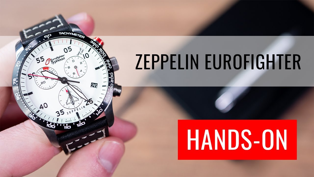 HANDS-ON: Zeppelin Eurofighter Quartz Chronograph 7298-5