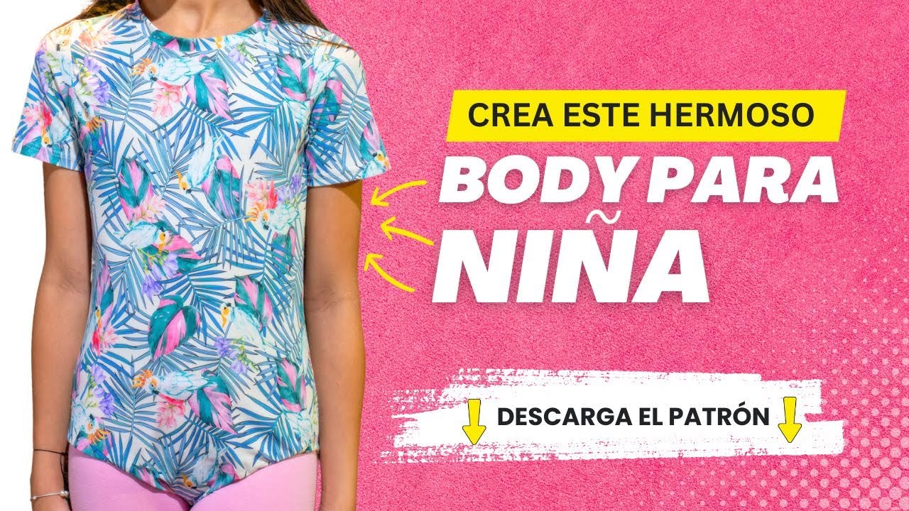 &iexcl;Crea un BODY PARA NI&Ntilde;A! Tutorial + Patr&oacute;n GRATIS ✅ con Isabel Villagomez / Premium Academy