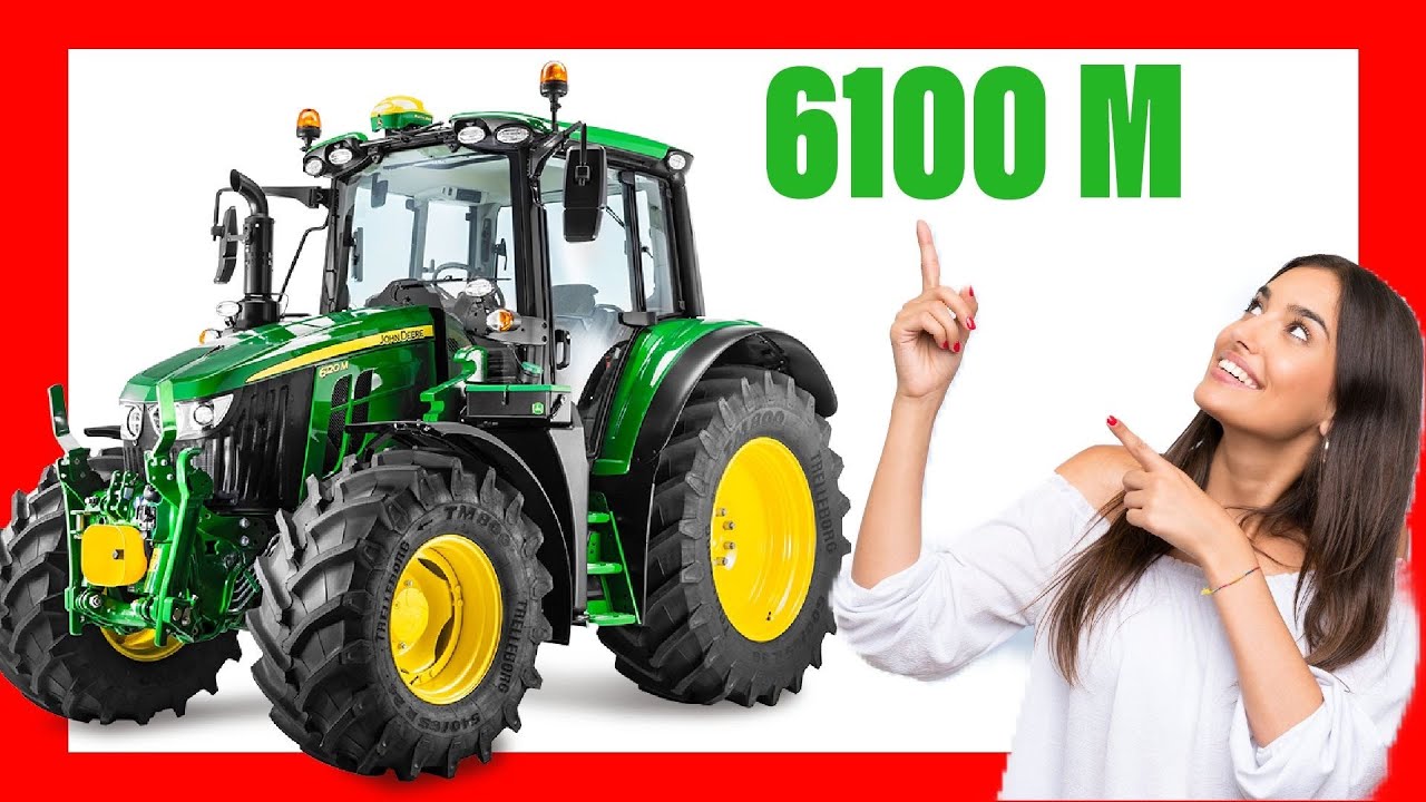 JOHN DEERE 6100 M 🚜 [New Tractor 2021] 🌲
