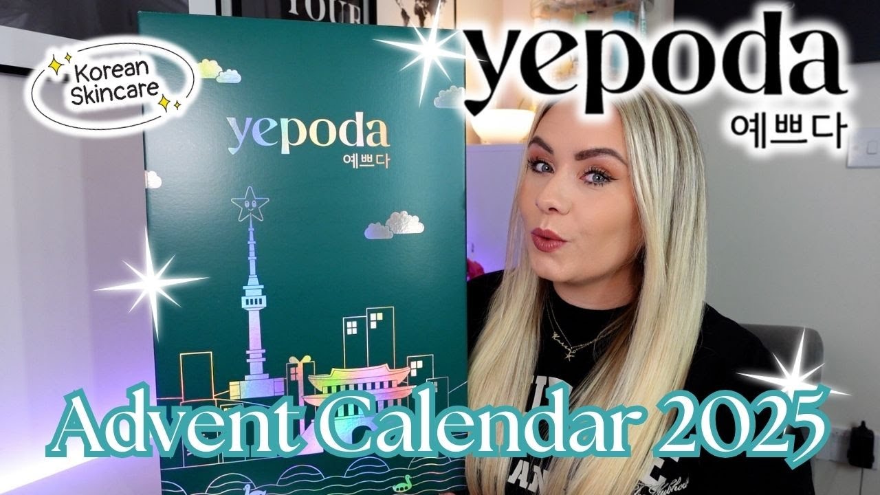 YEPODA BEAUTY ADVENT CALENDAR UNBOXING 2025 | K-BEAUTY & SKINCARE ✨ AD | MISS BOUX