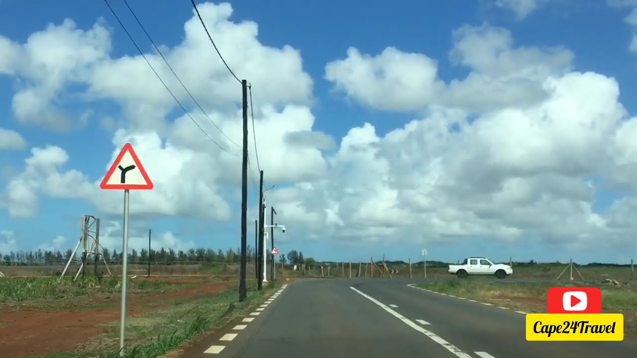 Driving to Balaclava Beach 🇲🇺 🏖️⛱️ #mauritius