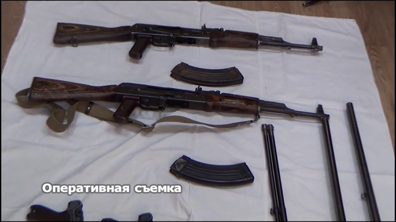 В Тверской области ФСБ изъяла более 250 единиц оружия