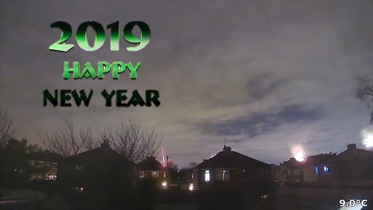New Year 2019 Time-lapse
