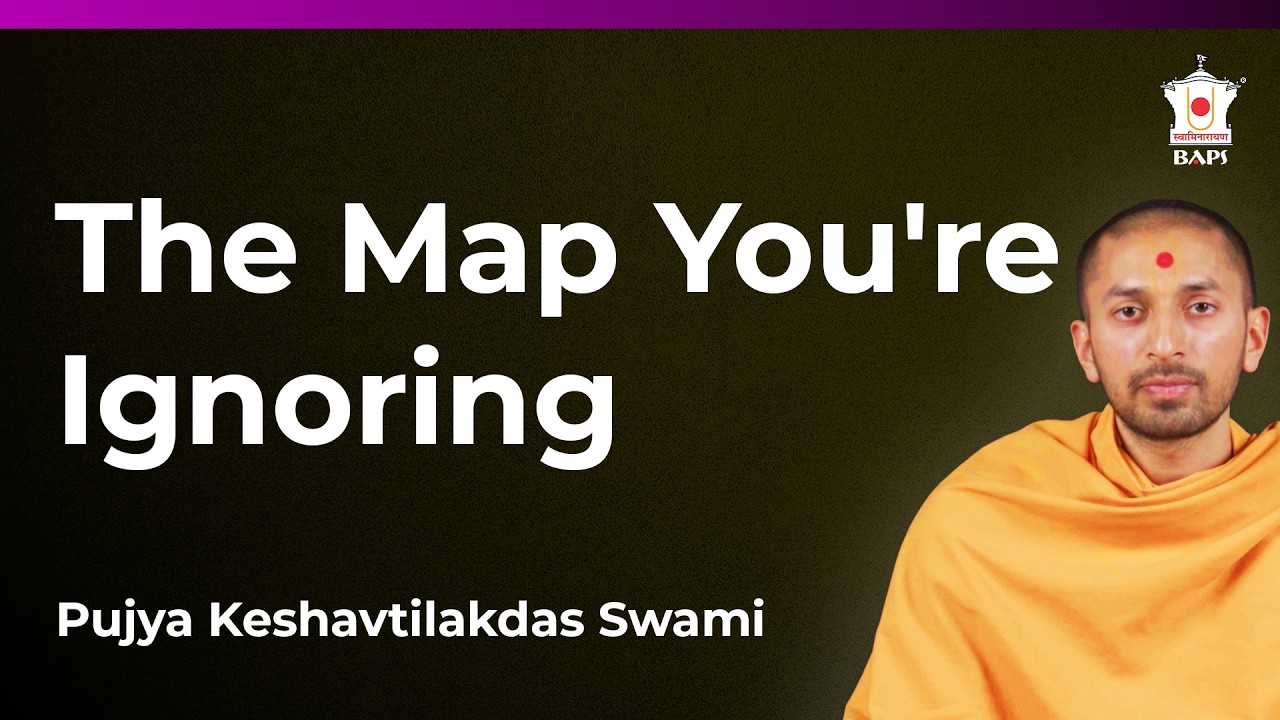 The Vachnamrut Is the Map — You Just Have to Open It | Pujya Keshavtilakdas Swami | BAPS Satsang