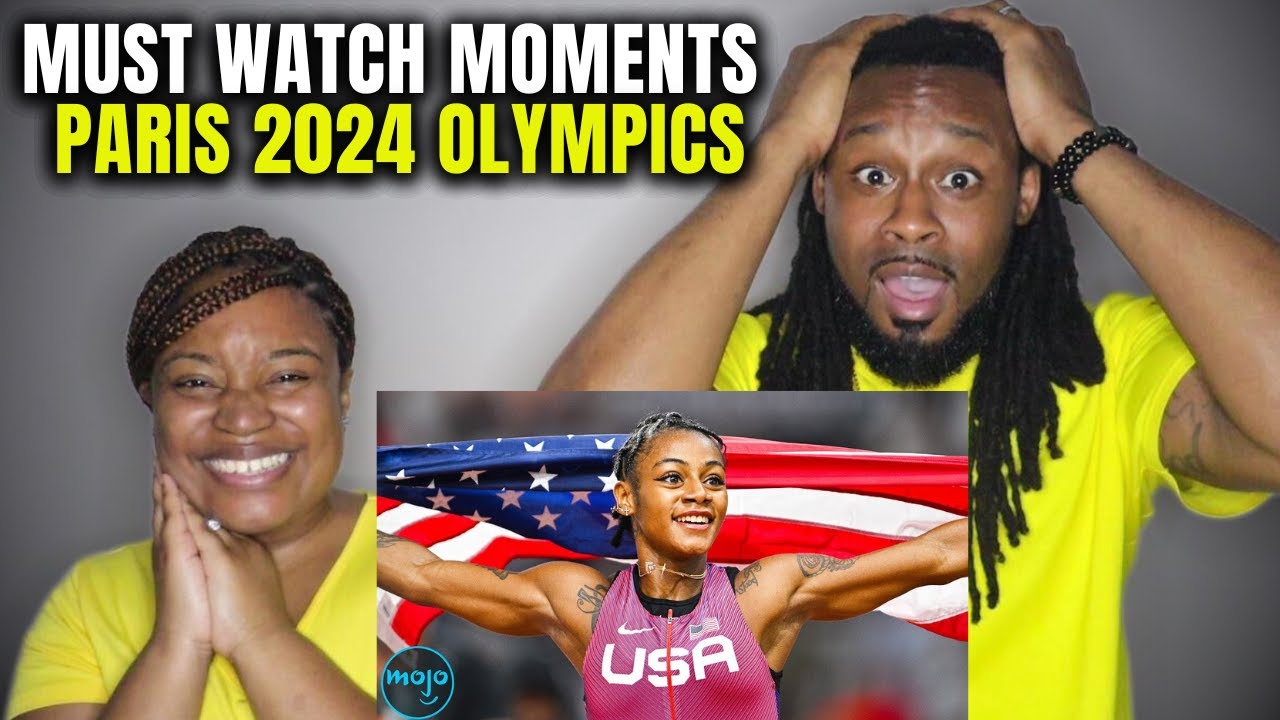 Top 10 Must Watch Moments in the Paris 2024 Olympics (American Couple Reacts)