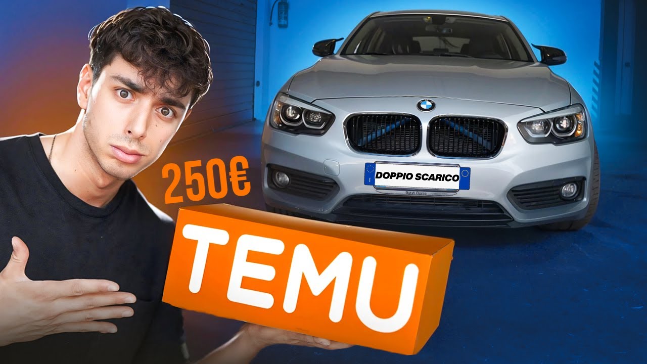 Miglioro la mia Auto con SOLO ACCESSORI da TEMU! (250€), È una TRUFFA o FUNZIONERANNO?