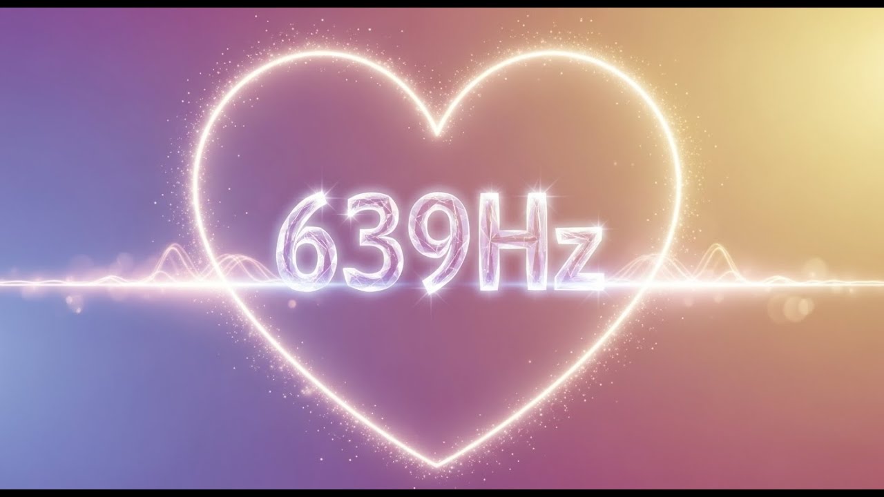 639Hz Love Energy Frequency Relationship Healing and Heart Chakra Vibrational Balance