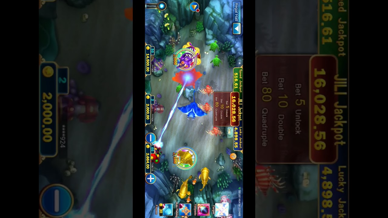 Jackpot fishing fast earning money|| #shots #jiligames #games #viralvideo