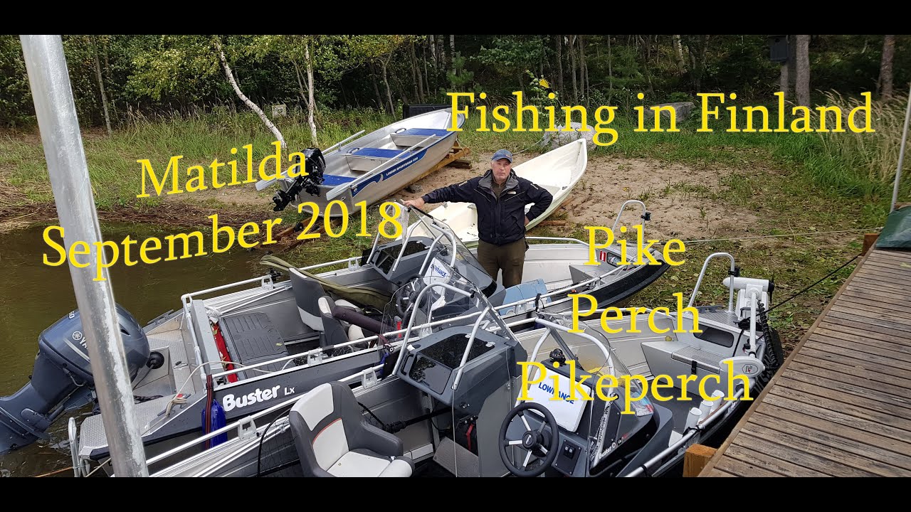 Рыбалка в Финляндии, Матильда 20.09-23.09.18 || Приманки Z-MAN PADDLERZ в действии