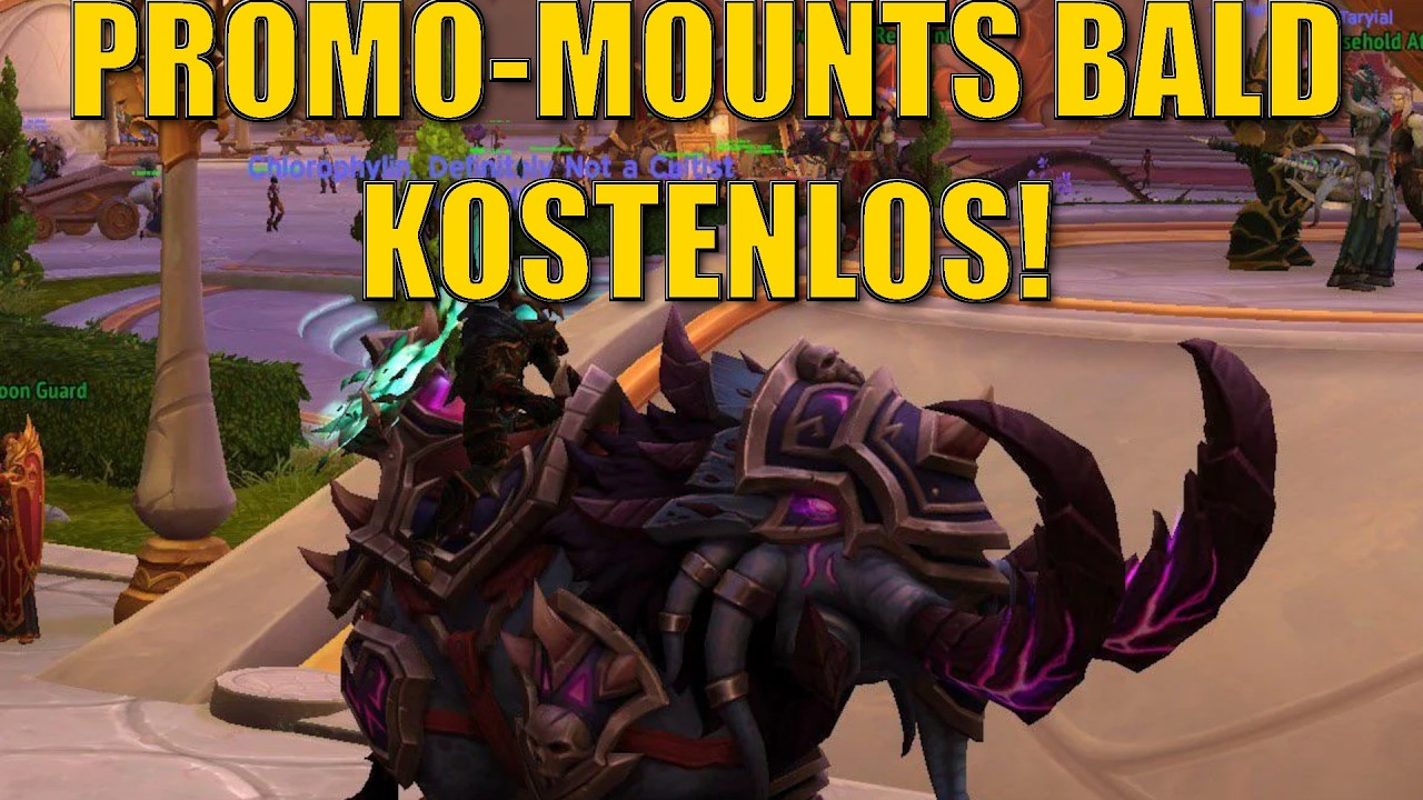 Nach Pringles-DESASTER: Promo-Mounts in Zukunft für ALLE erhältlich! Blizzard vs. Scalper