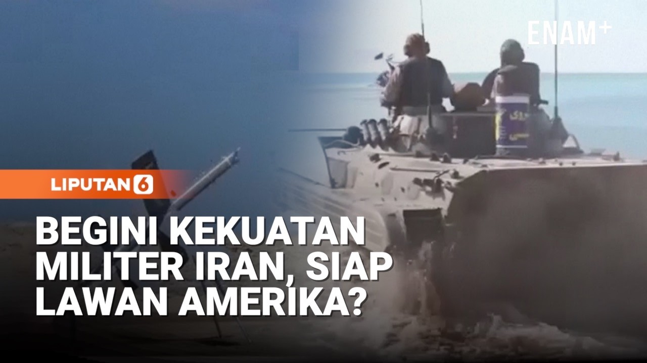 Iran Pamer Latihan Militer Di Tengah Pengerahan Besar Armada AS | Liputan6