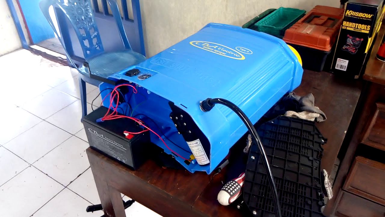 ternyata ini rahasia semprot elektrik itu