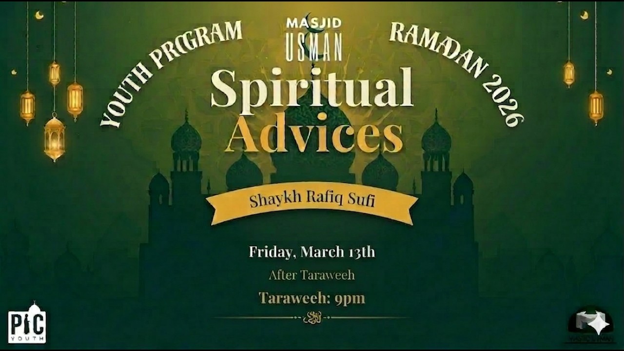 Pickering Islamic Centre Live Stream