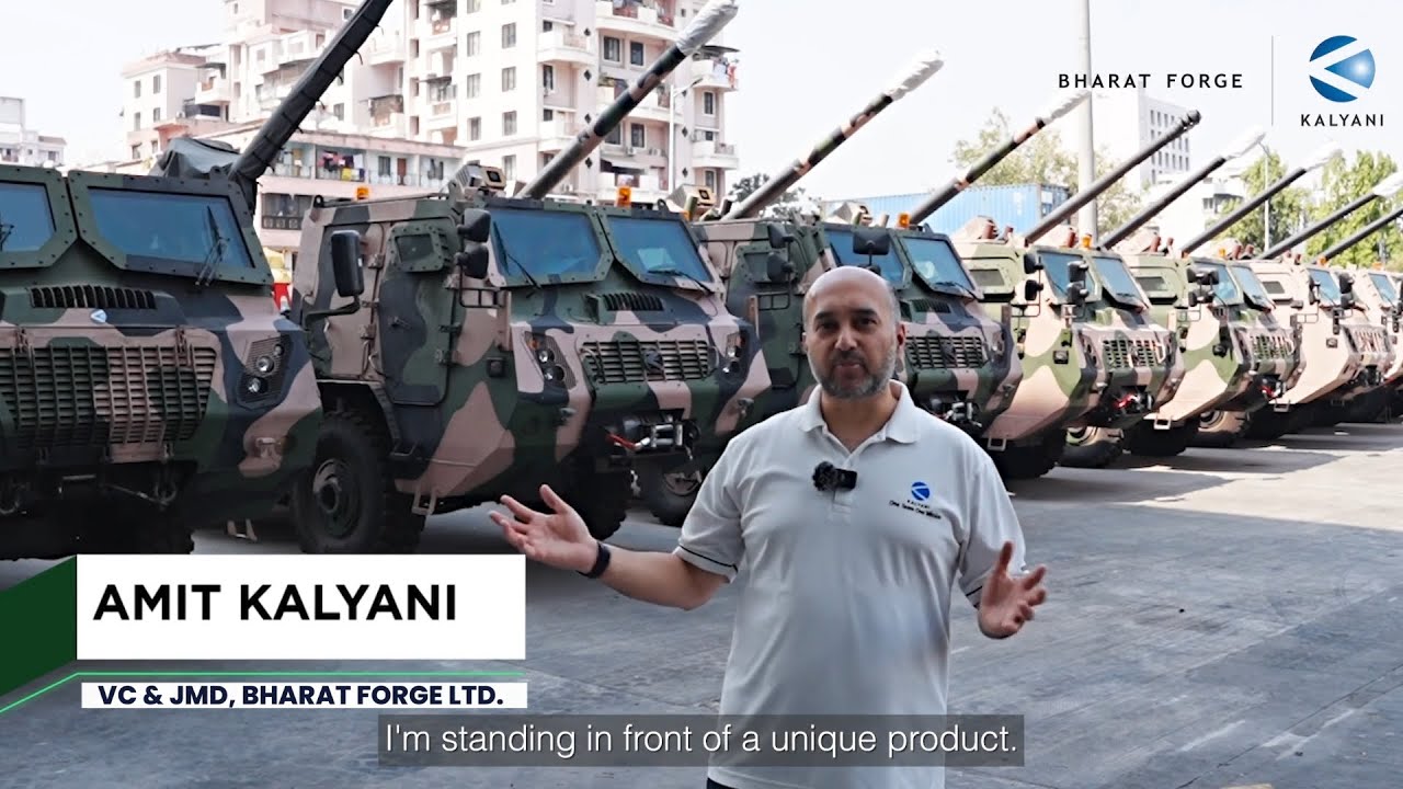 World-class cutting-edge weapon system, MaRG 155 Cal BR : Amit Kalyani, VC&JMD, Bharat Forge Ltd.