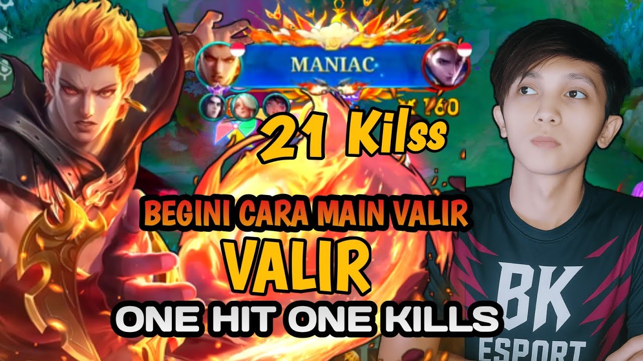VALIR BIKIN MUSUH GA BERGERAK 🔥 CARA MAIN VALIR 1HIT MANIAC ~ BUILD VALIR TERSAKIT 2025 MLBB