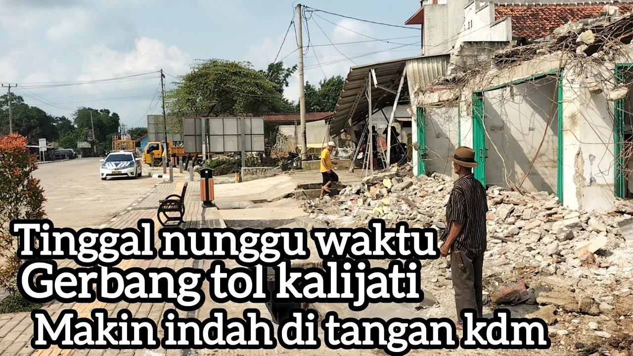 Reaksi terbongkar bangunan liar, damai lancar, gerbang tol Kalijati akan semakin indah