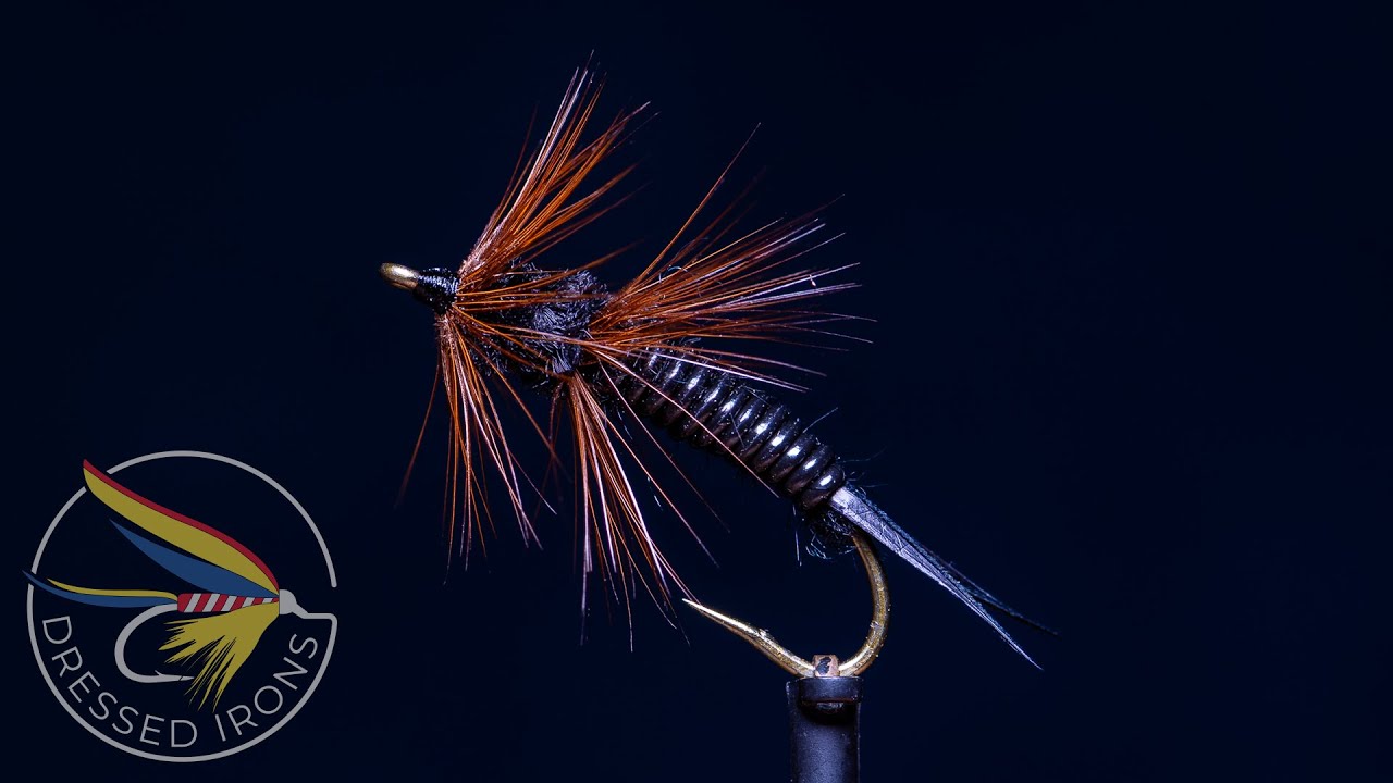 Tying the Soft Hackle Salmon Fly Nymph - Dressed Irons