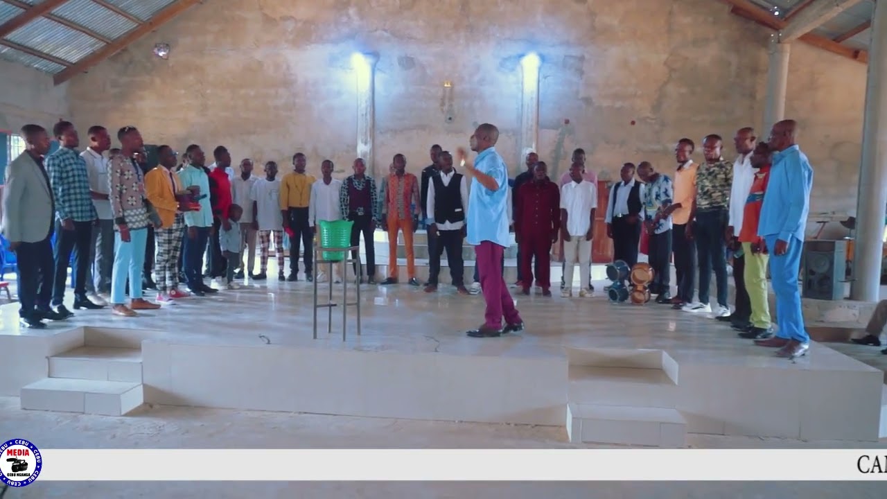 CEBU NGANGA CHORALE CHORECO HOMME AVEC LA CHANSON DE LA CEBU DIMANCHE LE 07 SEPTEMBRE 2025