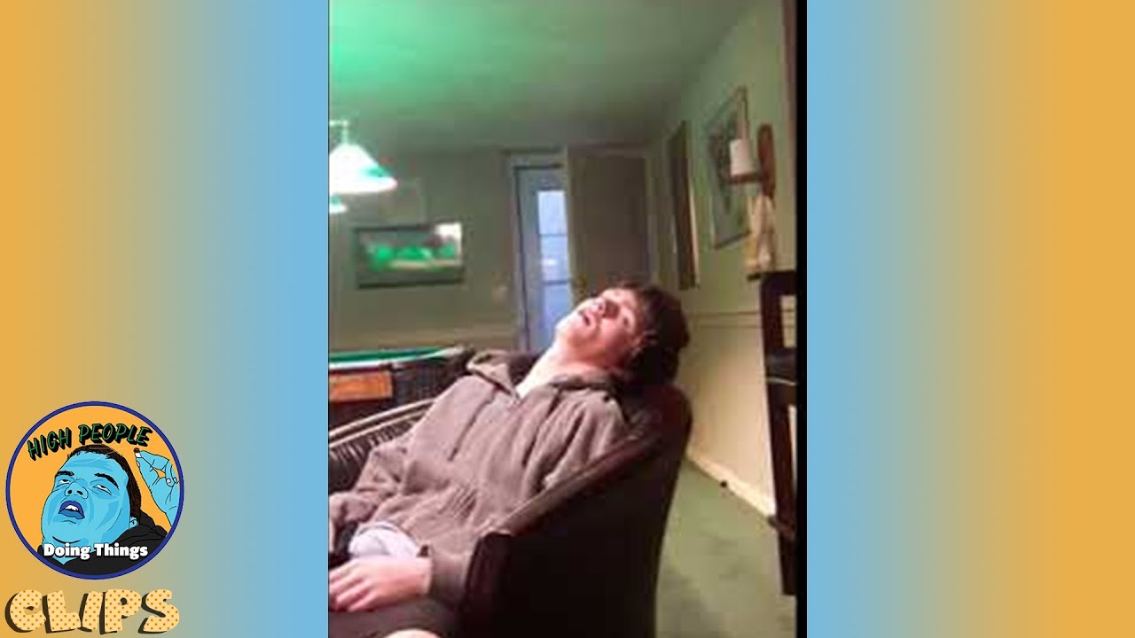 Funny Stoned Guy Totally Out Of It | High People Doing Things Clips