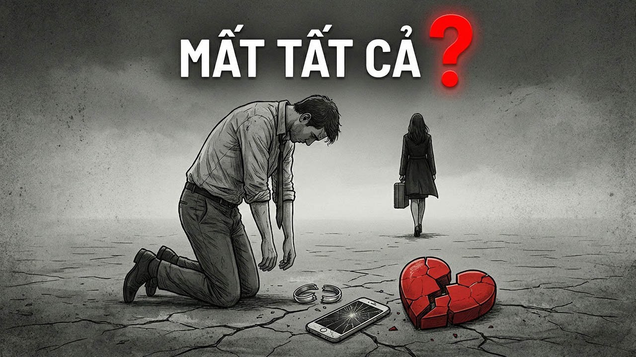 NÚT ĐỎ Ly Hôn: Cách Đàn Ông Sống Sót & Tái Sinh Khi Mọi Thứ Sụp Đổ (Sự Thật Phũ Phàng)