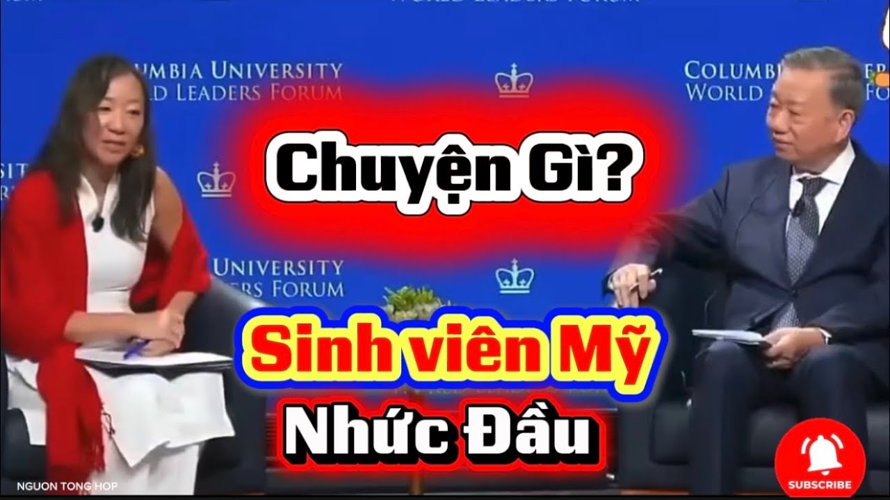 Trả Lời Của TBT Tô Lâm Khiến “Sinh Viên- Trí Thức Mỹ” Thán Phục 