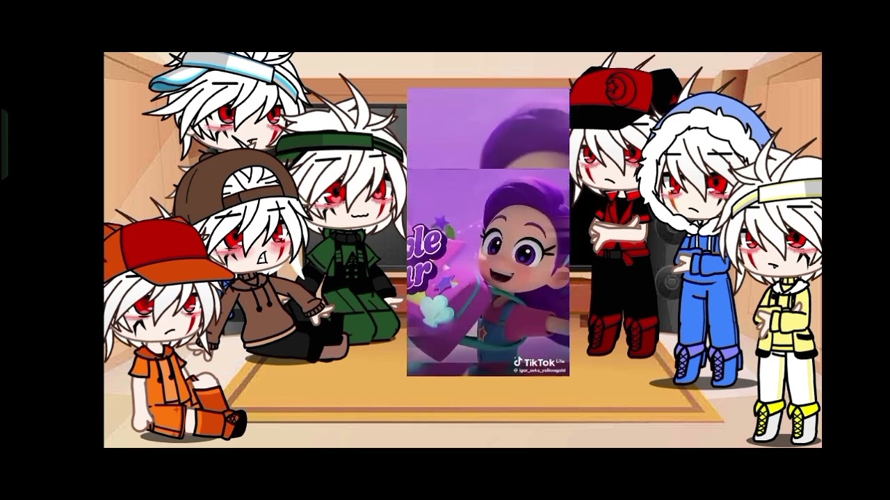 Boboiboy reverse react to Rainbow bubblegem part 1 purple star
